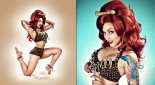 Cosplay Pinup photography by Vixen Photography San