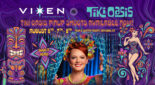 VIXEN TIKI OASIS PINUP SHOOTS